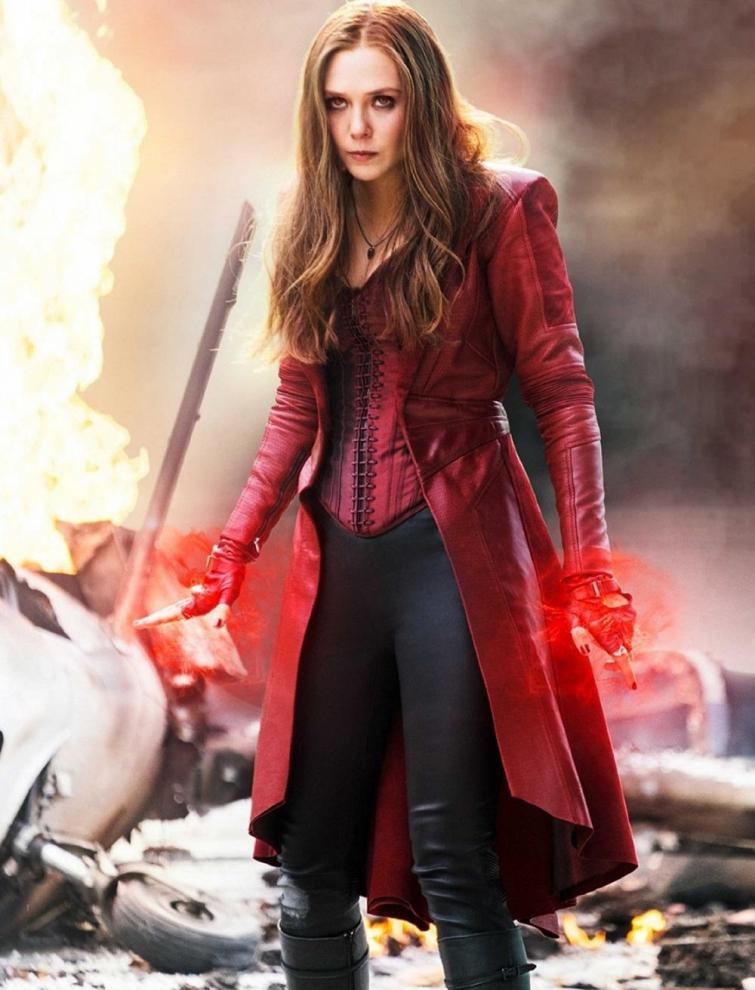 绯红女巫伊丽莎白奥尔森开通微博发视频和大家热情打招呼