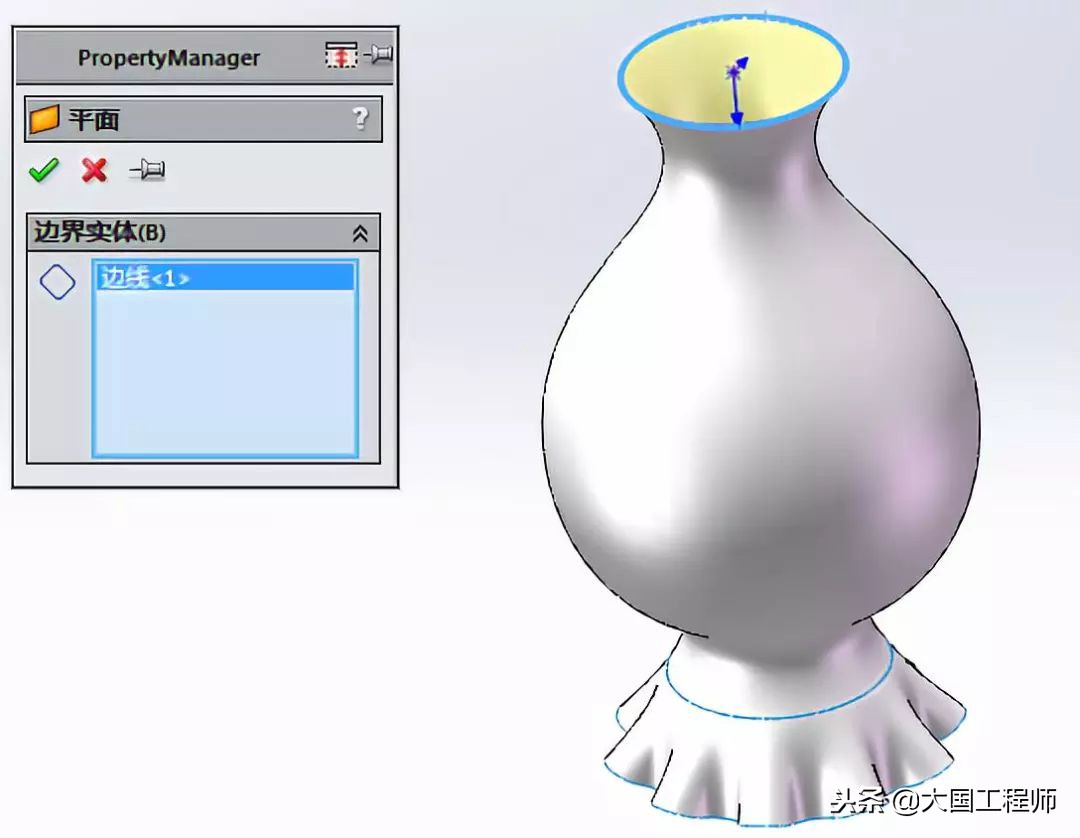 用solidworks画的瓷器花瓶(solidworks画花瓶) 