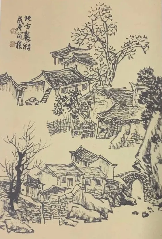 亭子简笔画（这样画亭子让你秒变大师出成品）