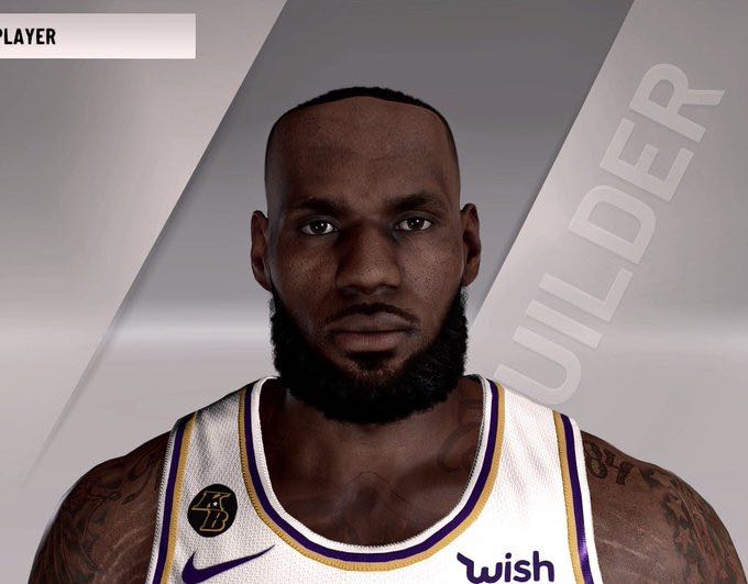 nba2k22为什么没有巨星(NBA2K22詹姆斯资料头像吸睛！谢顶 发际线后移，球迷直接笑喷)