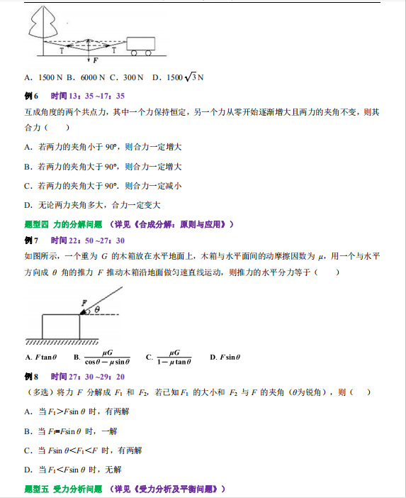 2021年高考物理押题密卷，必考题型+经典母题，有详解答案