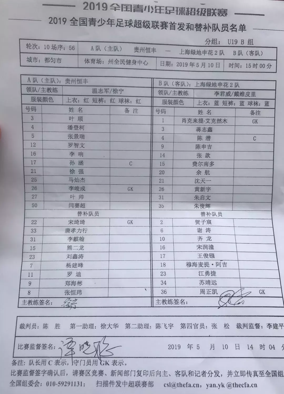 上海申花vs贵州恒丰(罗智文闪电破门 贵州恒丰主场1-2憾负上海绿地申花2队)