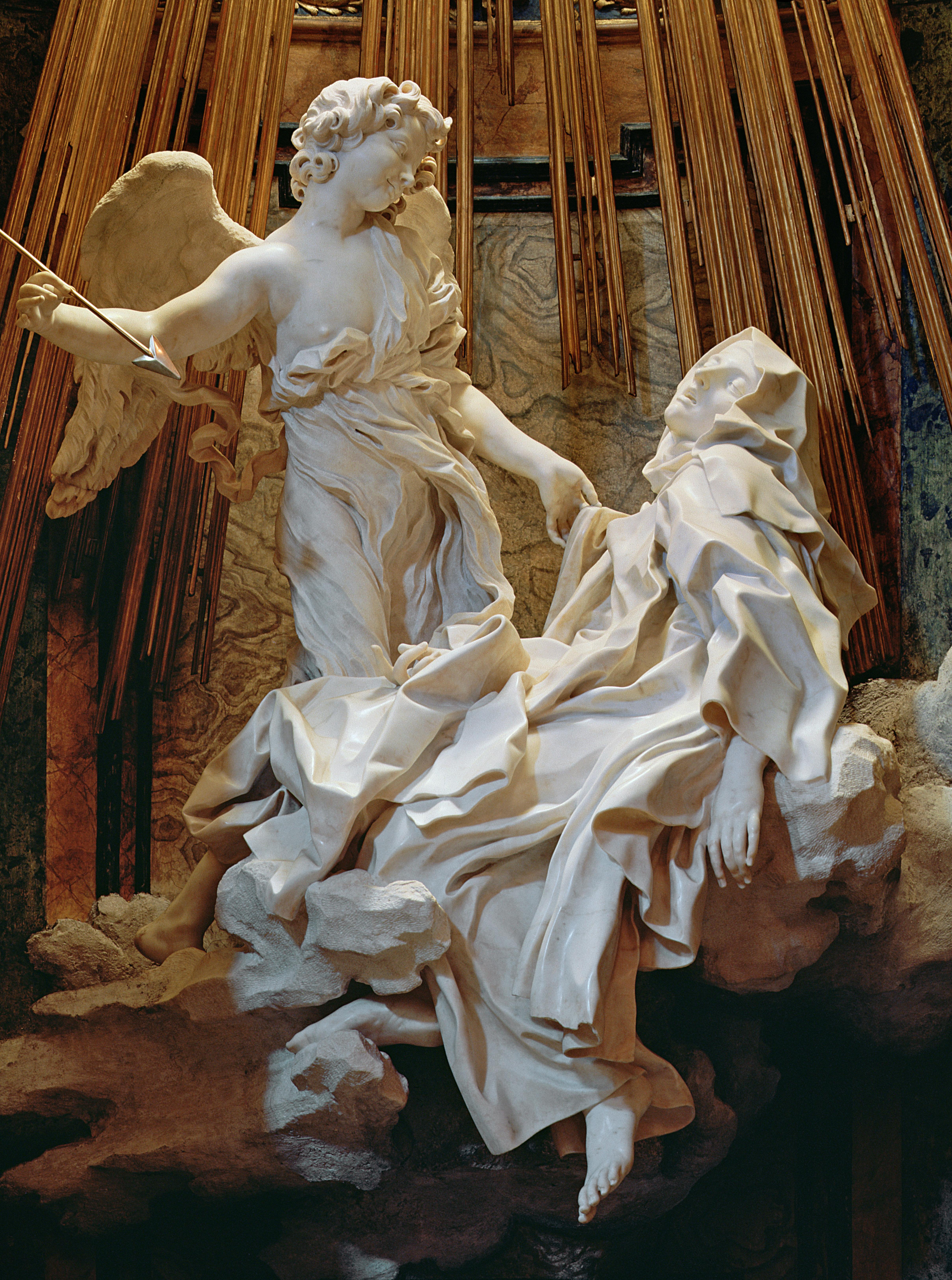 雕塑阿波罗与达芙妮图片