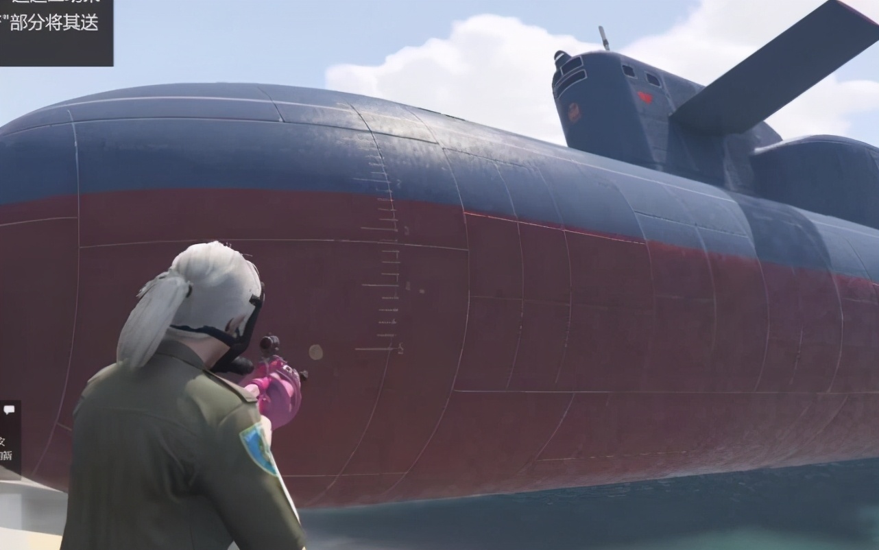 款载具真的被搁浅了,而且还一动不动的,左上角还会提示你虎鲸已经搁浅