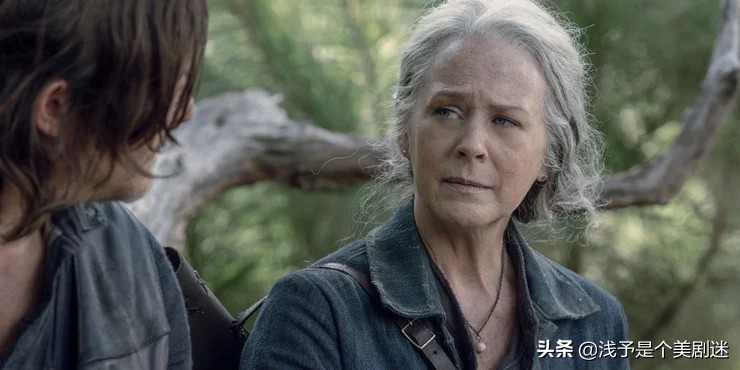行尸走肉第六季，心狠手辣的卡罗尔为何情愿放下屠刀？的图片 -第2张