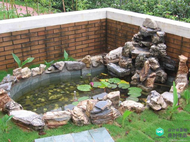庭院鱼池都有哪些样式庭院鱼池样式图