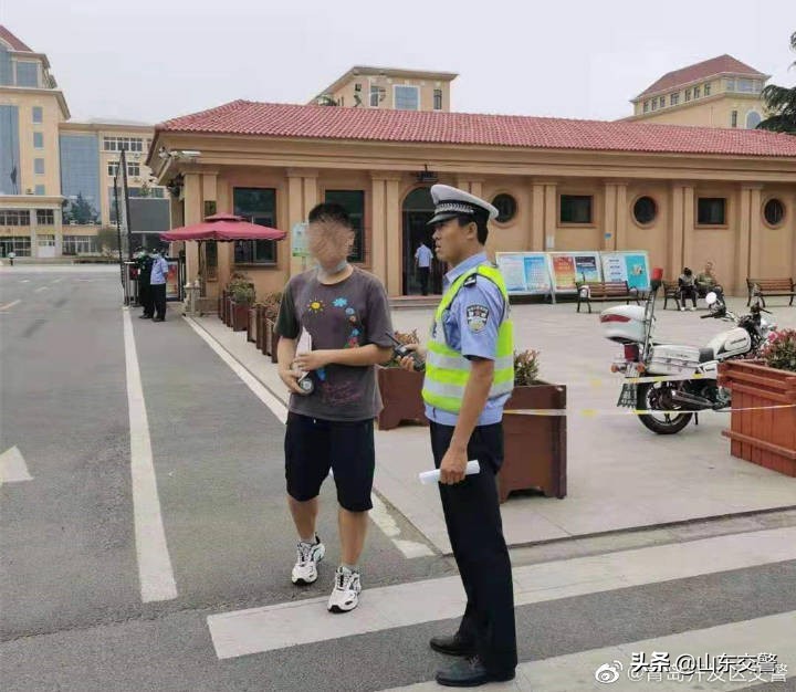 一路疾驰！山东交警与时间赛跑为考生排忧解难！【护航高考交警同行】