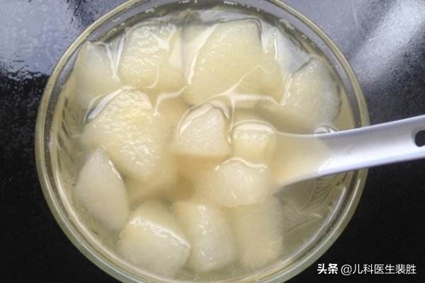 咳嗽就用雪梨水？当心宝宝越用越咳