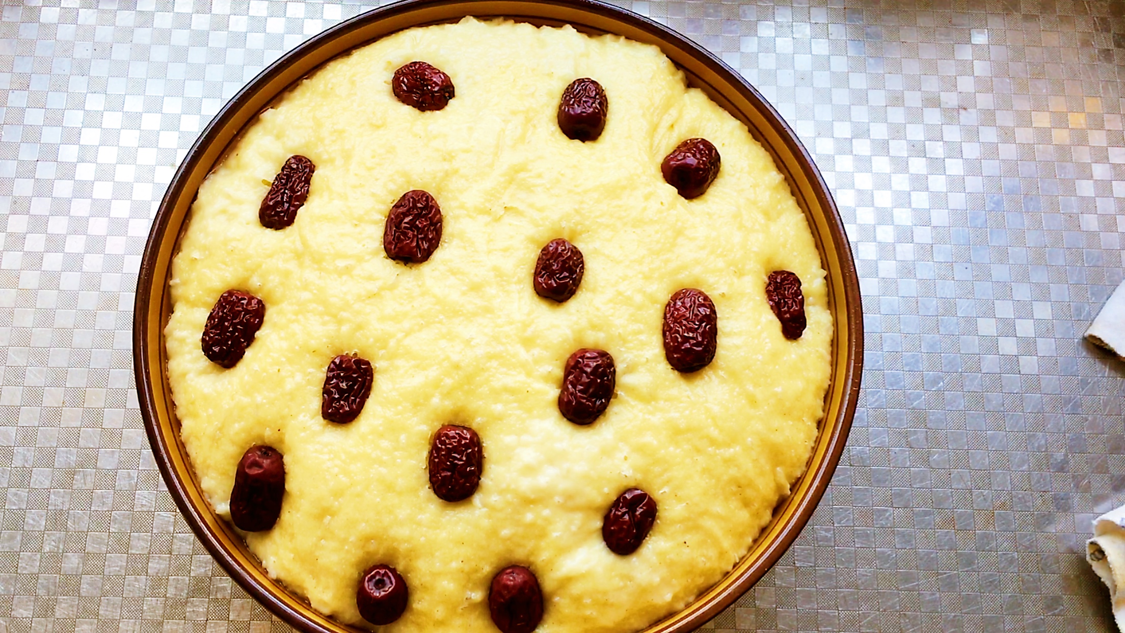 纯小米面发糕「普通面粉发糕的家庭的做法」-皮皮自媒体