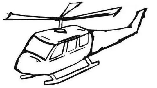 【简笔画】 炫酷的直升飞机绘画教程, 分分钟学会