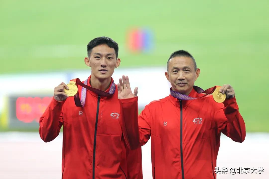 全运会上的北大学子！