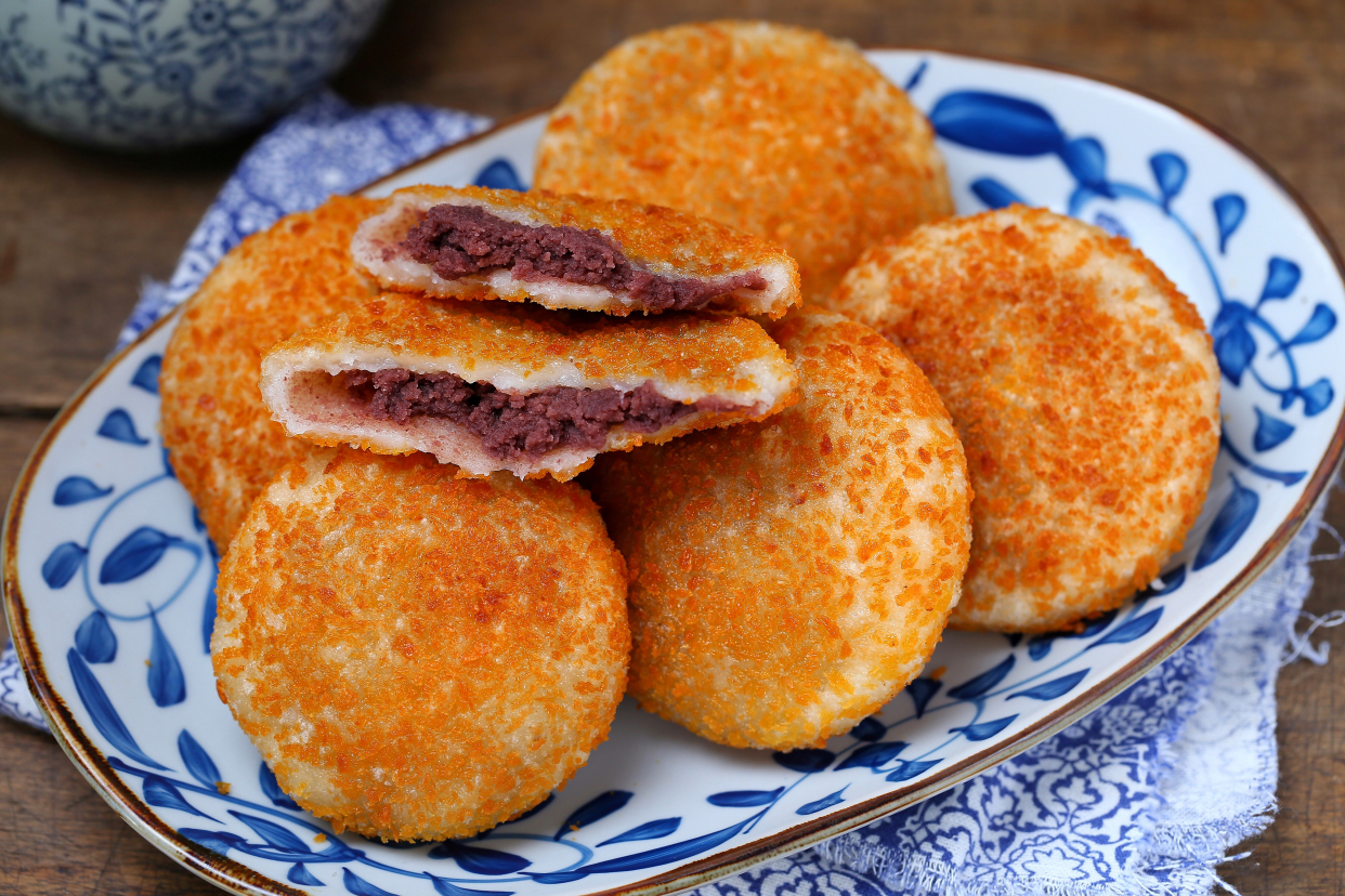 复刻早餐店油炸糕,不空心不鼓包,外脆里糯不腻人,比买的健康