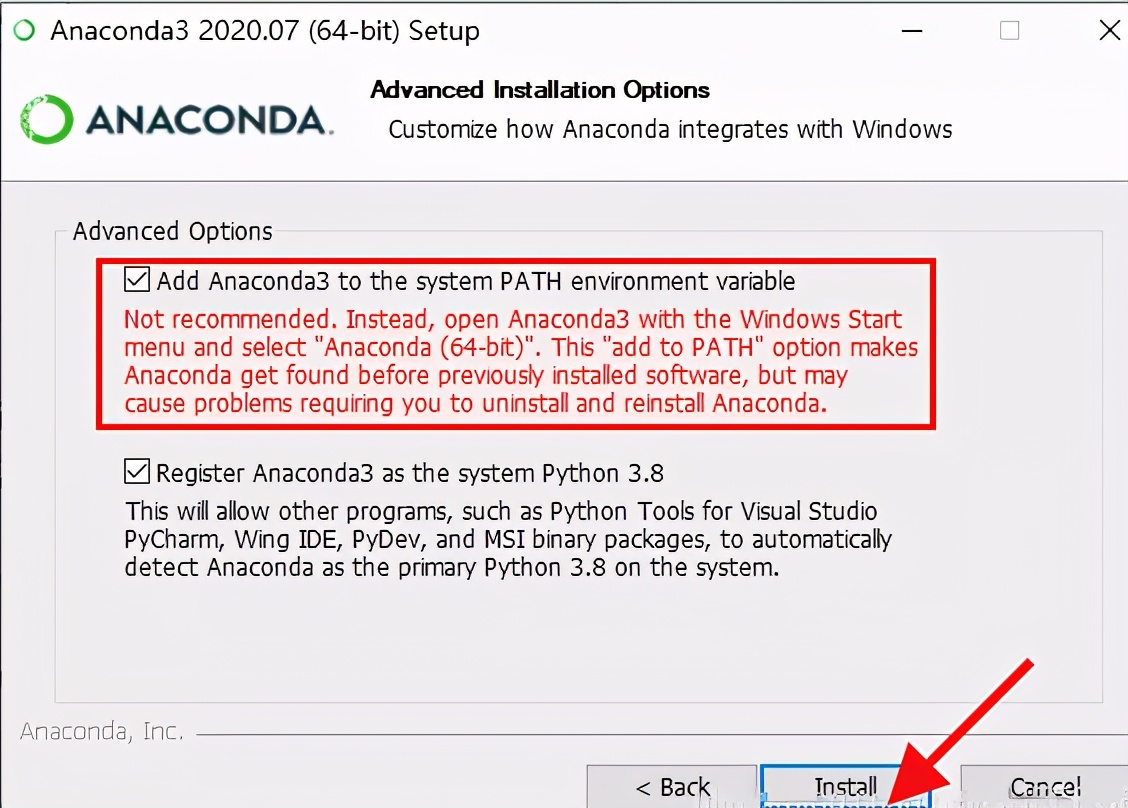 Python集成开发环境Anaconda安装方法