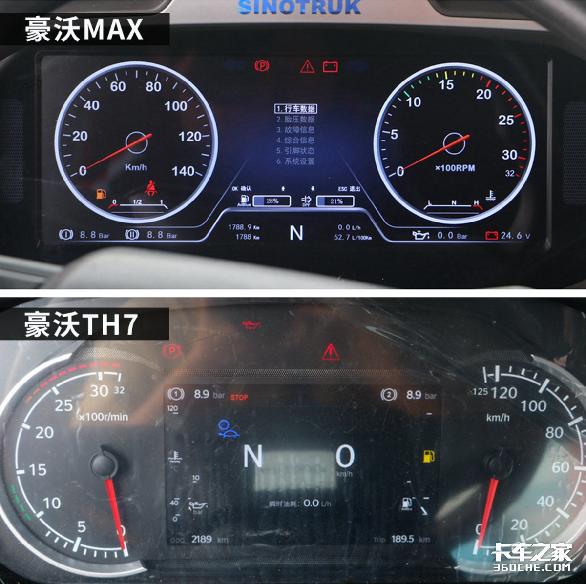 价格区间很接近，重汽豪沃MAX和TH7怎么选？