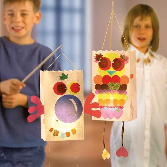 中秋手工灯笼，简单易做有创意，带孩子一起寻回传统的中秋味道