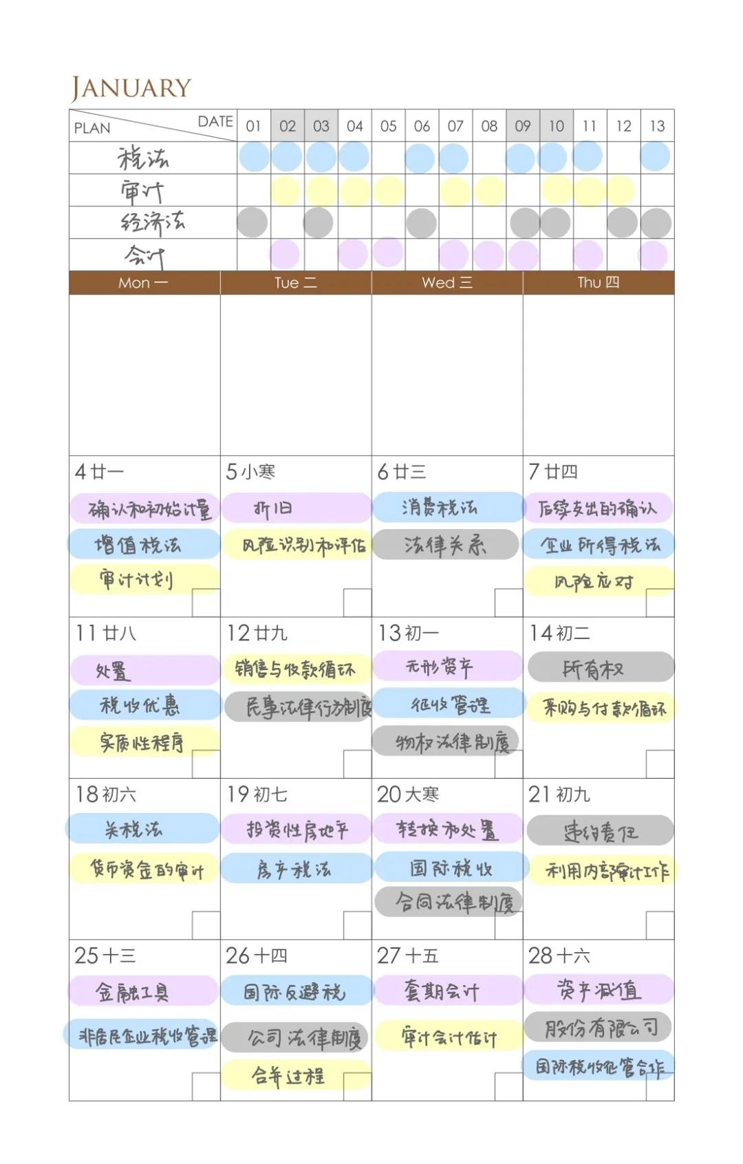 这样做手账，完美规划你的2021