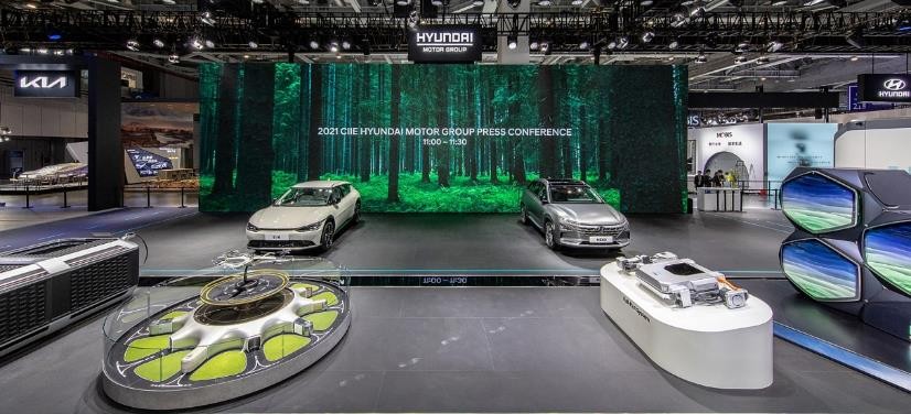 现代汽车“氢+电”亮相进博会 中国版氢燃料电池车NEXO将开售
