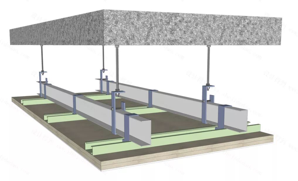 关于轻钢龙骨吊顶的全部工艺，都在这了