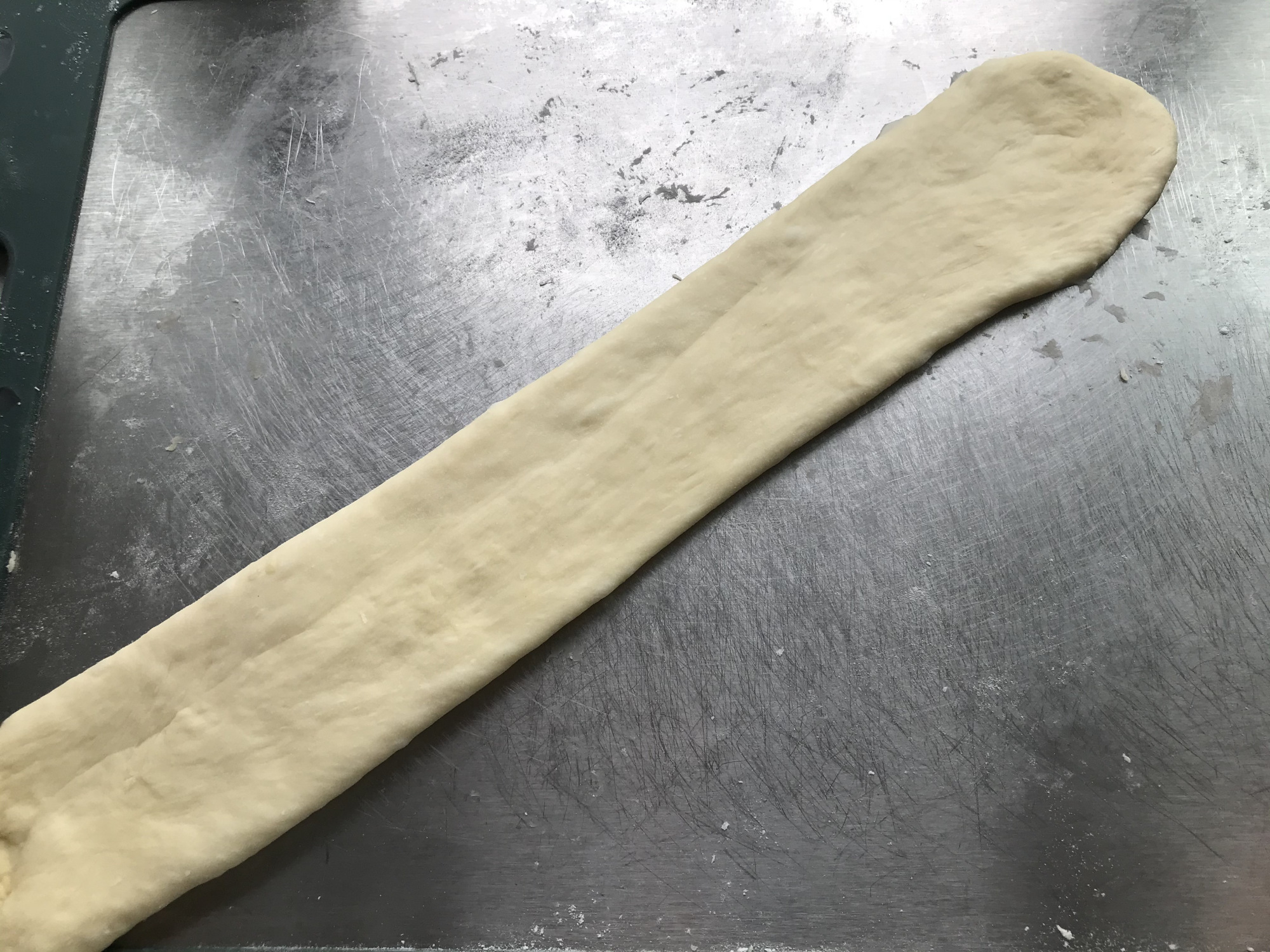 图片[11]-【中筋面粉版本吐司】做法步骤图 暄软又拉丝 放3天也不硬-起舞食谱网