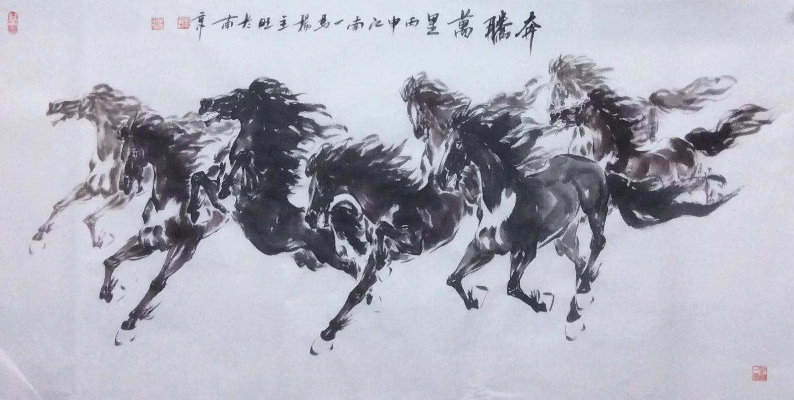 徐悲鸿画8匹马，只卖出了1450万元，为何画牛就卖出了2.668个亿呢