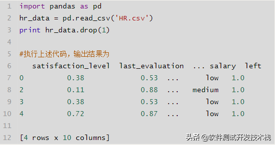 Python Pandas模块数据预处理常用方法介绍