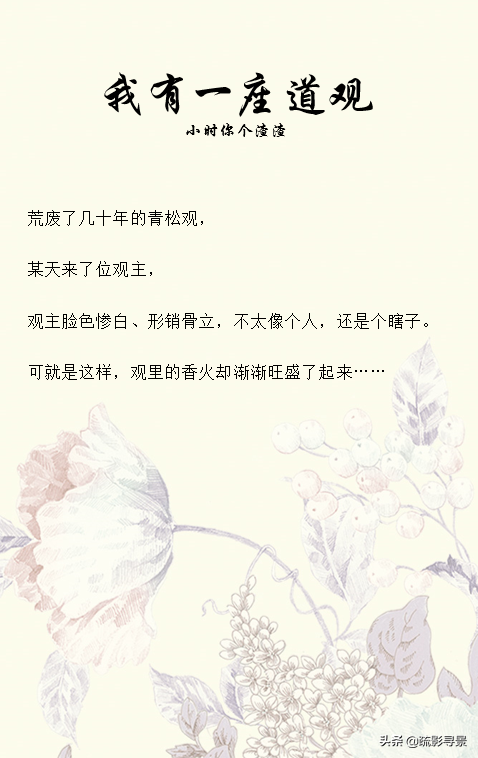 捉鬼文《神婆姜苏》《我不是大师》《且听无常说》真是越看越上头