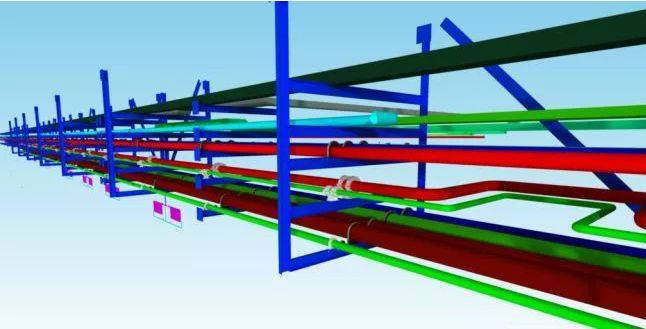 BIM应用管线综合支吊架实施做法的案例分享