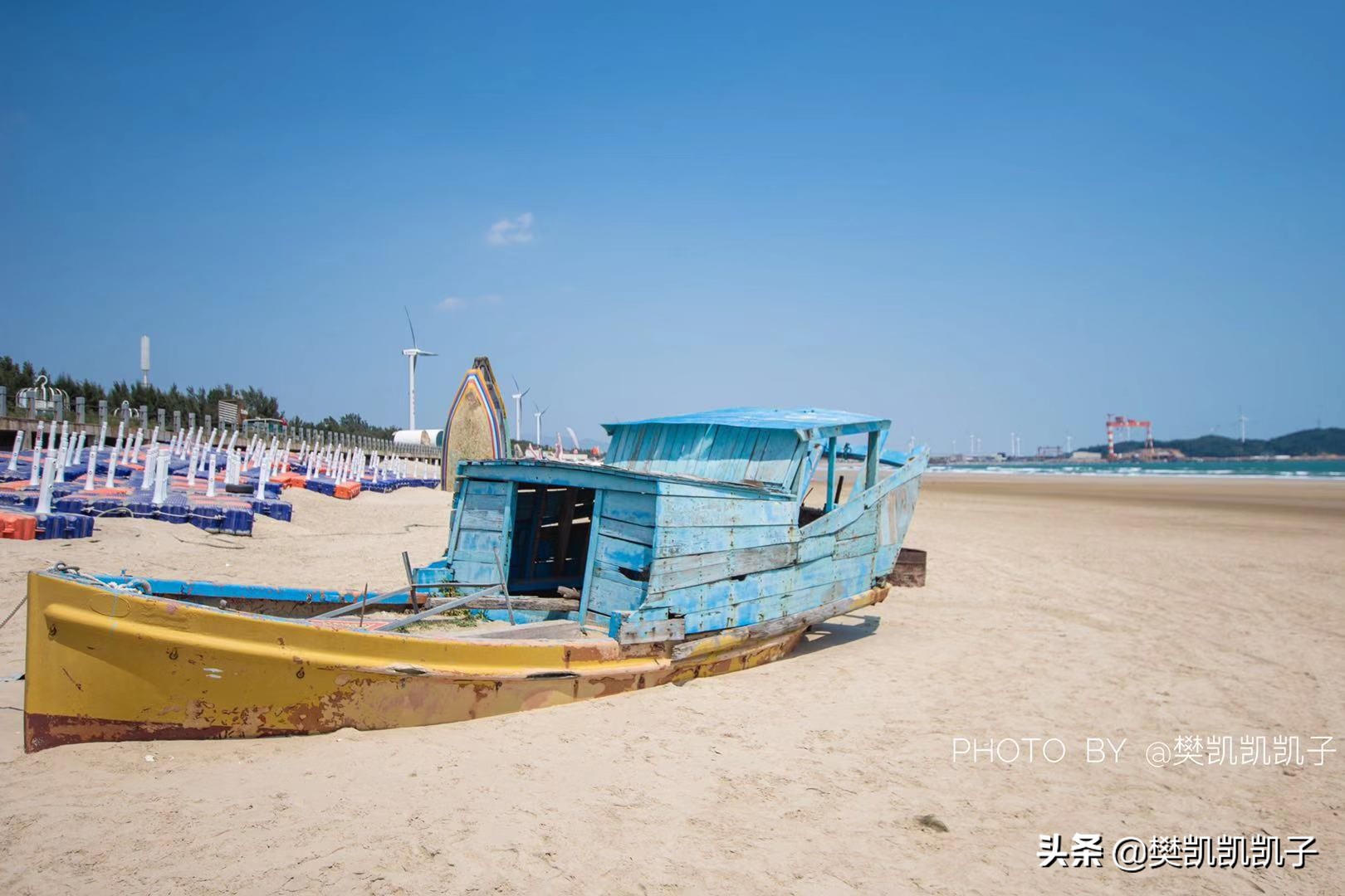 漳州的这处海湾居然这么美，福建人度假不用去三亚了，家门口就行