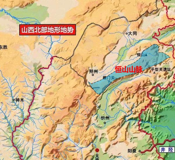 山西省的恒山,也就是我们今天通常所说的"北岳恒山".