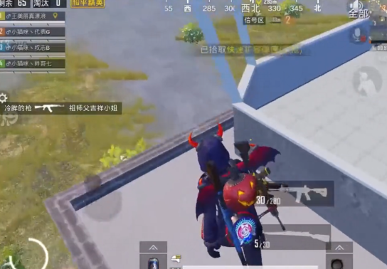 和平精英中真正的隐身技巧，一个敌人看不见，一个自己看不见