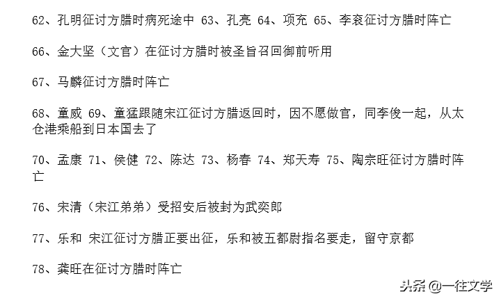 梁山好汉最后的结局（梁山好汉最后的结局详细）-第6张图片-巴山号