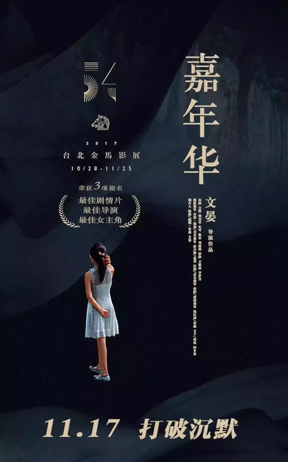 2017年评分最高的中文电影，金马最佳导演，悲伤故事！