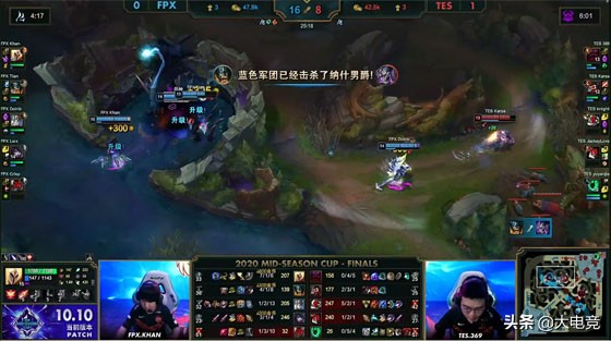 lpl季中赛总决赛(LOL-季中杯：TES 3-1击败FPX，TES夺得2020英雄联盟季中杯冠军)