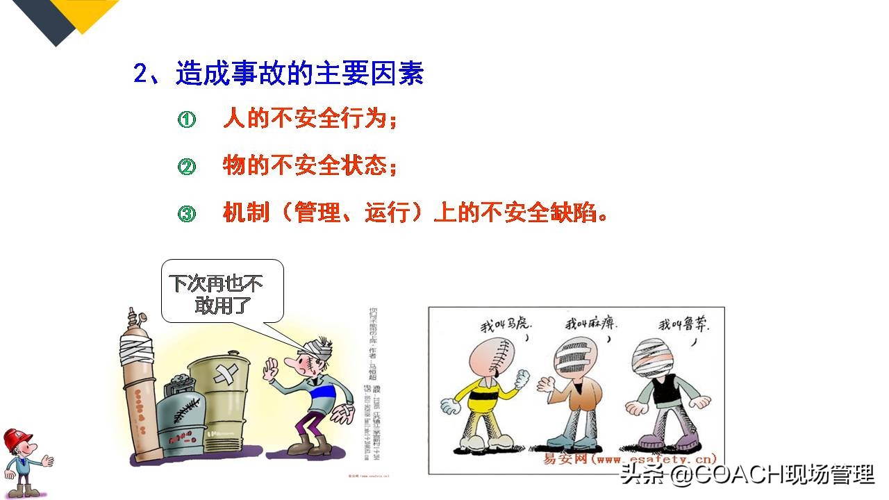 现场管理（安全）-64P PPT非常实用的员工安全知识培训