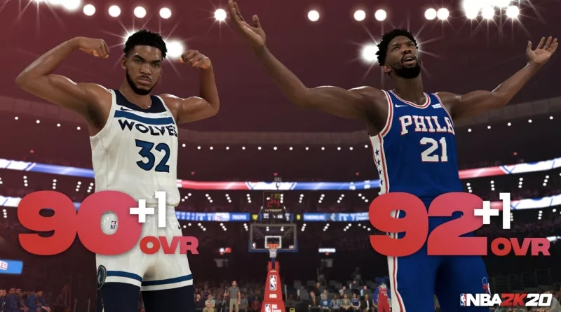 nba2k20手游工资帽修改(NBA2K调整球员能力值，东契奇唐斯突破90分，拉塞尔约基奇被降低)