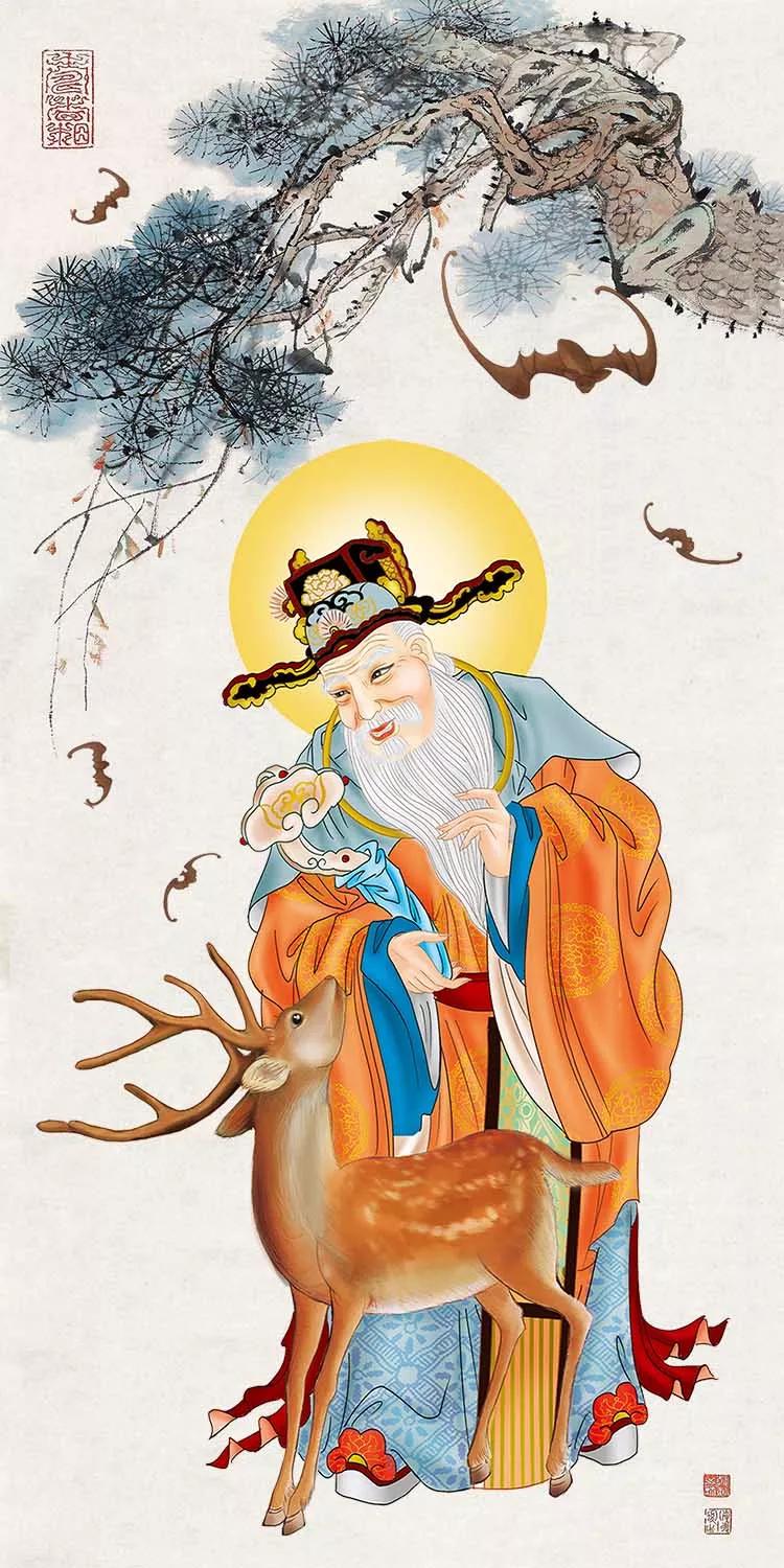 祝寿词中"寿比南山不老松",祝愿寿星老人象南山的松树一样,永远不老.