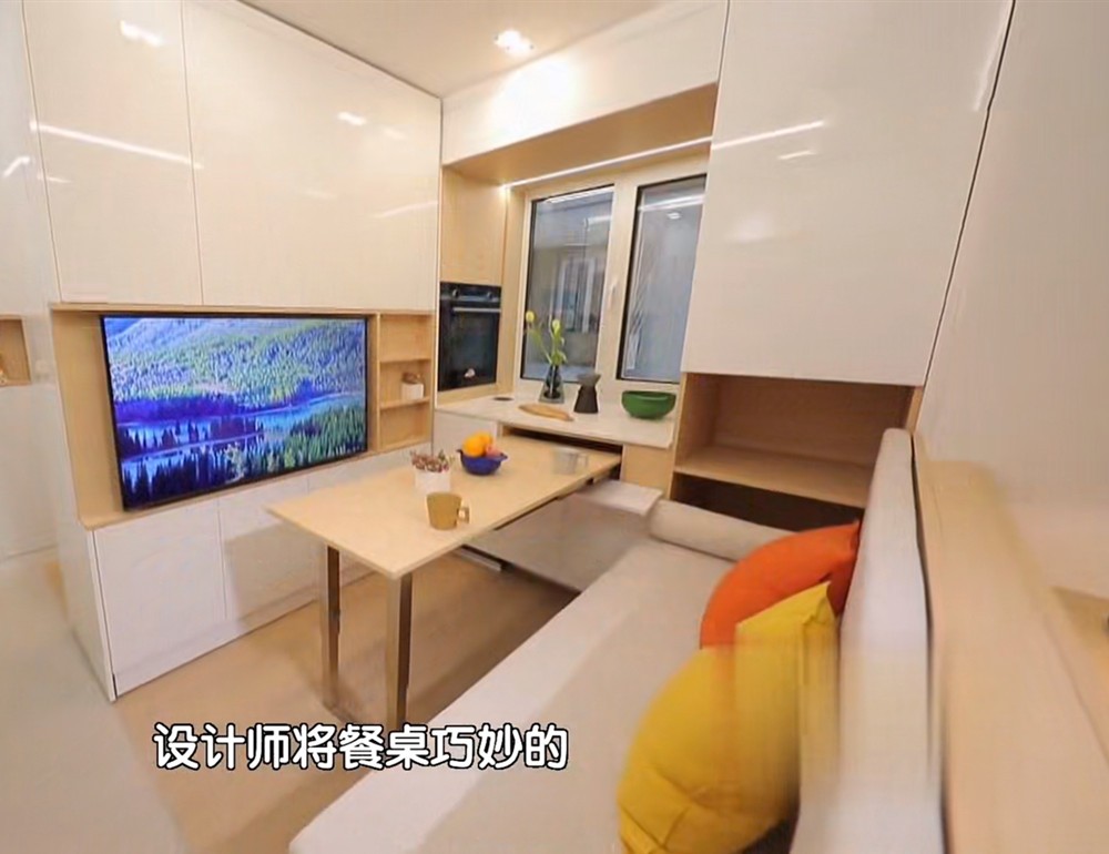 【親子宅設計精選】北京48㎡，跨國夫妻花38萬打造3室4廳，住下3代6口人，太厲害了