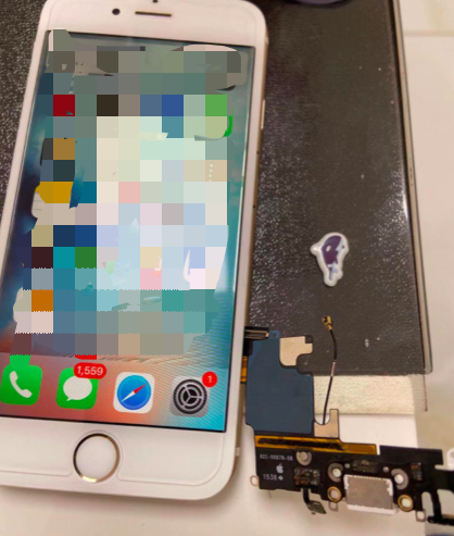 iPhone  6s充电口维修，自己动手，更换尾插，仅需22元