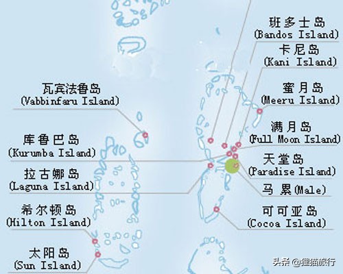 马尔代夫在地图上哪个位置（马尔代夫在地图上的位置图片）-第12张图片-科灵网