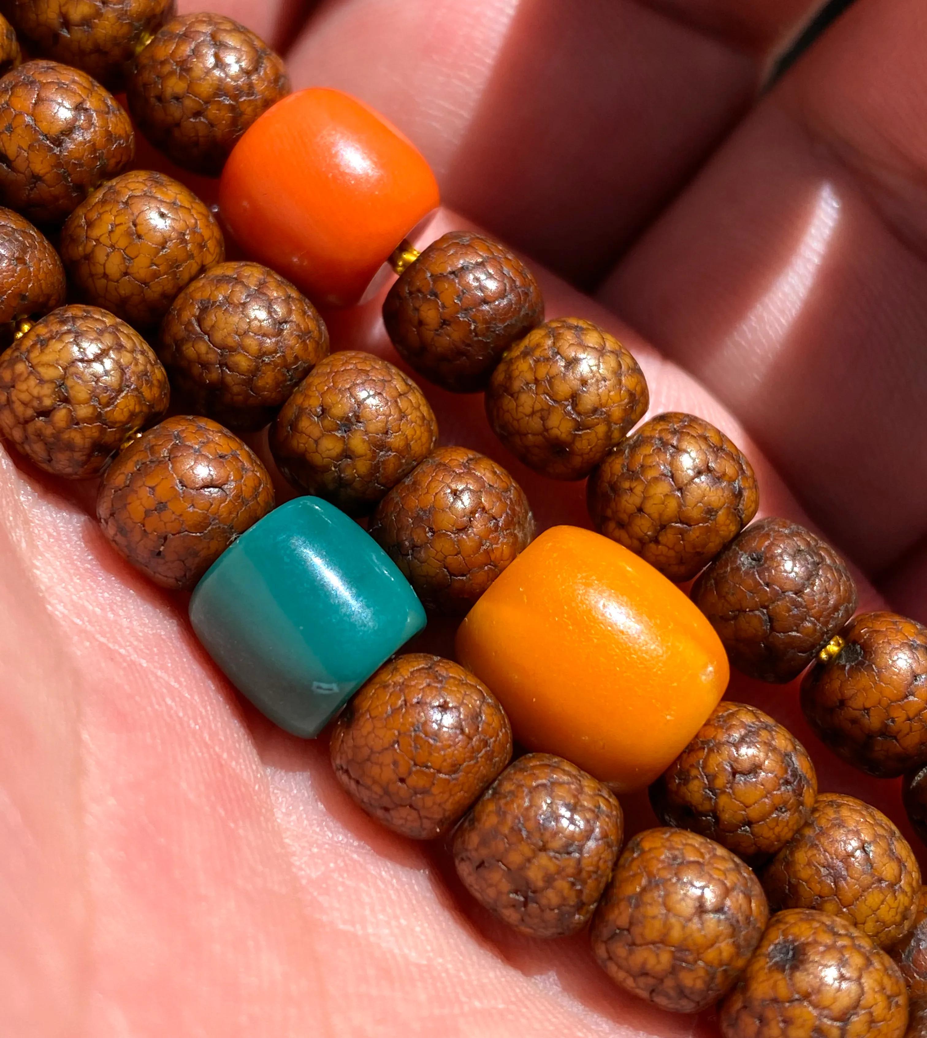 藏式老念珠之美(千年水晶珠子图片) 第12张