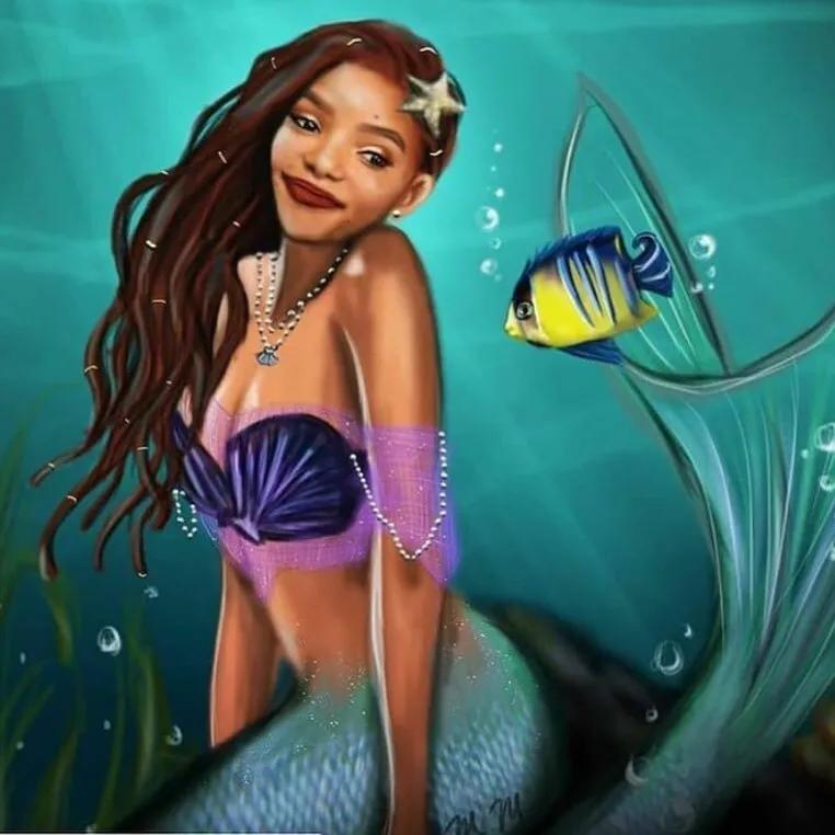 《小美人鱼》杀青,黑雪公主再袭:迪士尼"黑"公主们,你接受吗