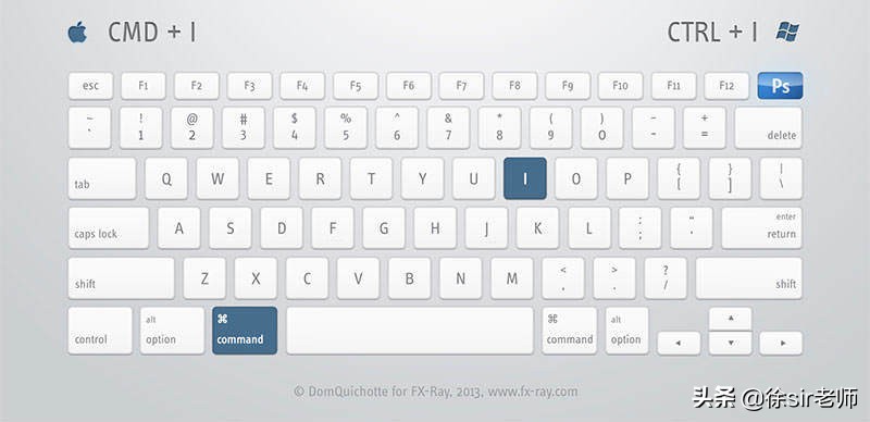 再牛的设计师也会经常用的快捷键，Photoshop小白更要掌握