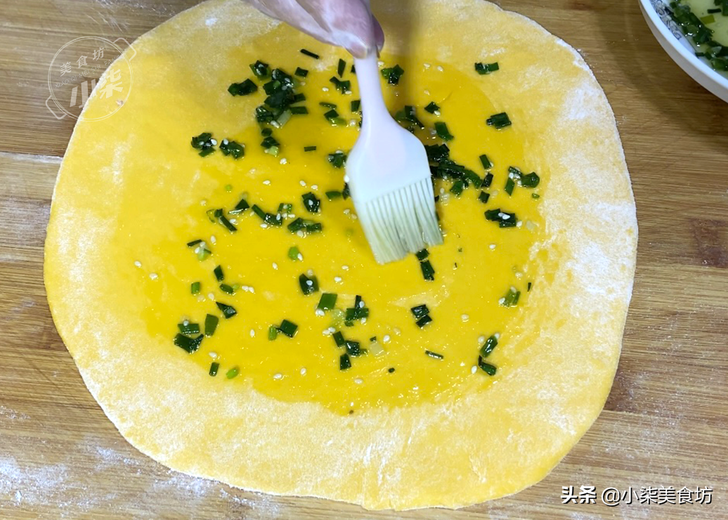 图片[14]-【南瓜饼】做法步骤图 蓬松暄软层次多 简单又好吃-起舞食谱网