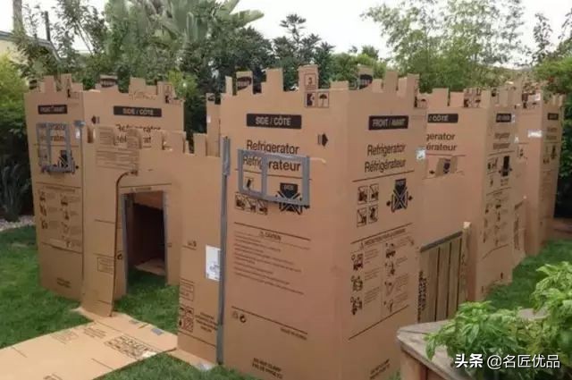 快递纸箱不要扔，25款纸箱感统玩具学起来！废物利用不用花钱了