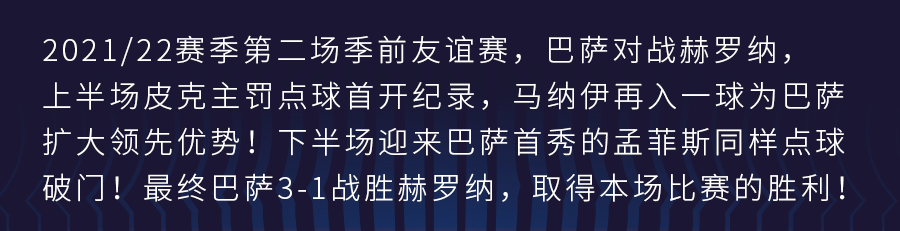 明晨巴萨大战赫罗纳(巴萨击败赫罗纳，孟菲斯首秀即破门)