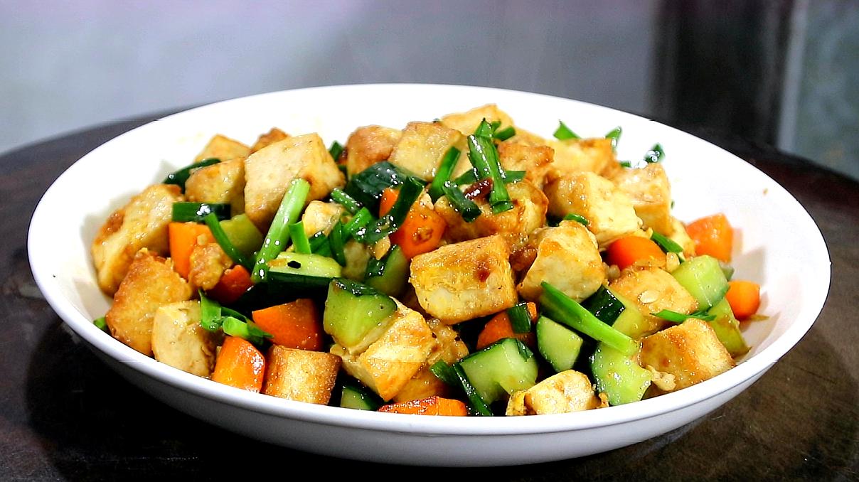 图片[4]-【黄瓜焖豆腐】做法步骤图 解馋下饭超好吃-起舞食谱网