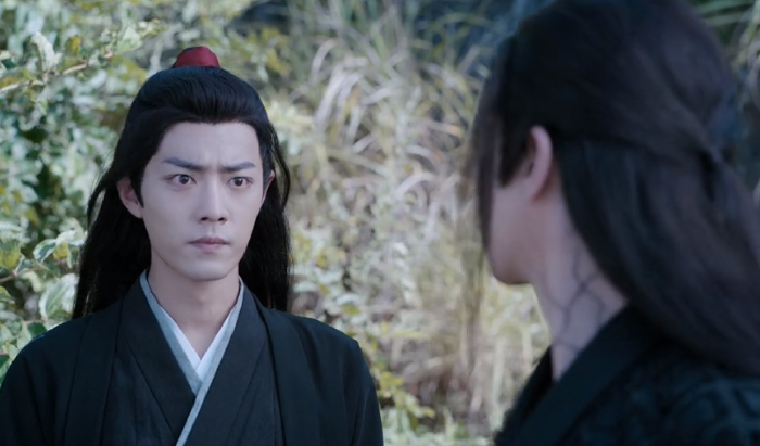 蝎子摆尾视频(陈情令:乱葬岗上蓝二运足灵力使出弦杀术,就是要帅给魏