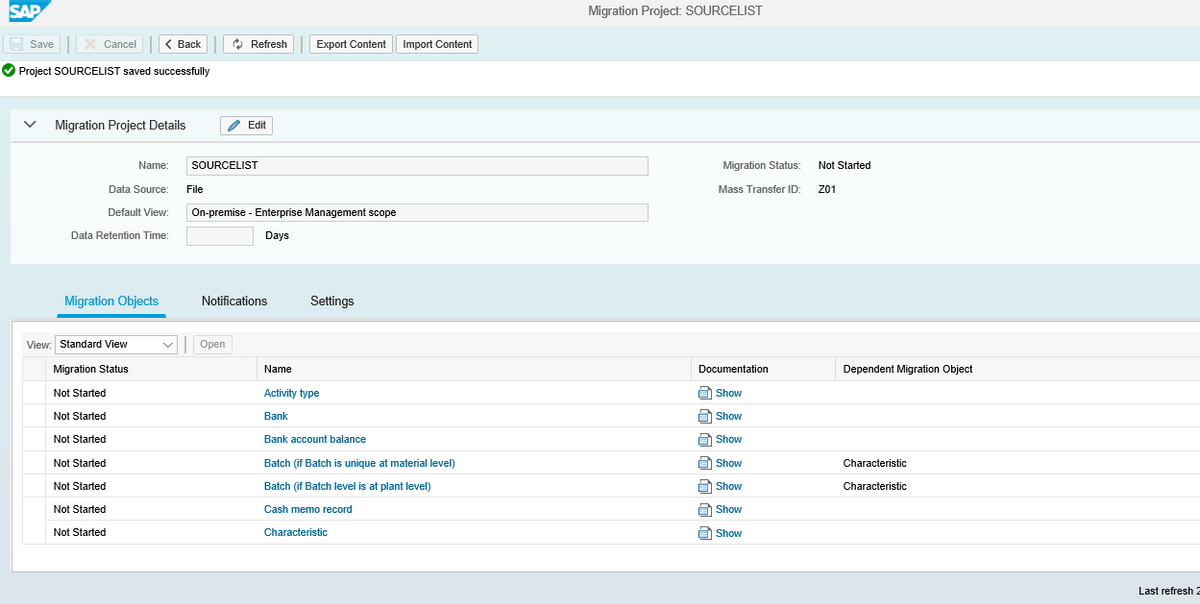 SAP S4HANA 实战LTMC - 打响了第一炮