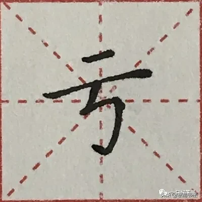 硬笔楷书字库——偏旁部首：“刀、力”