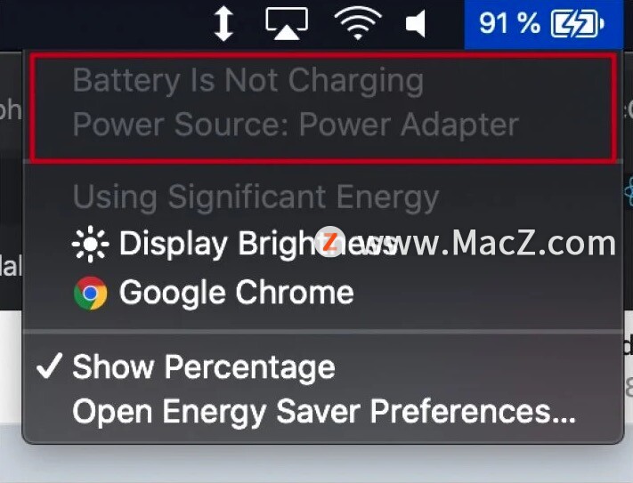 mac电池没有在充电怎么回事，如何查看Mac电池健？